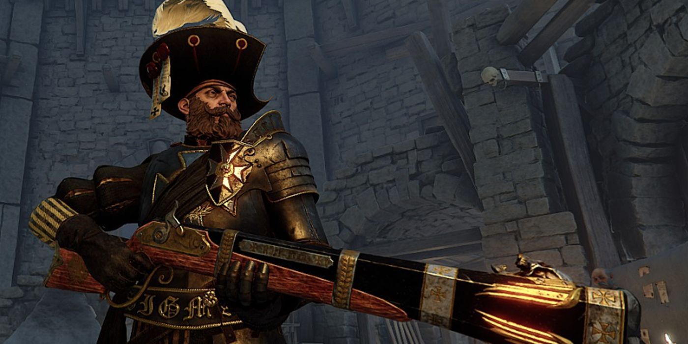 Markus Kruber as a Mercenary in Warhammer Vermintide 2