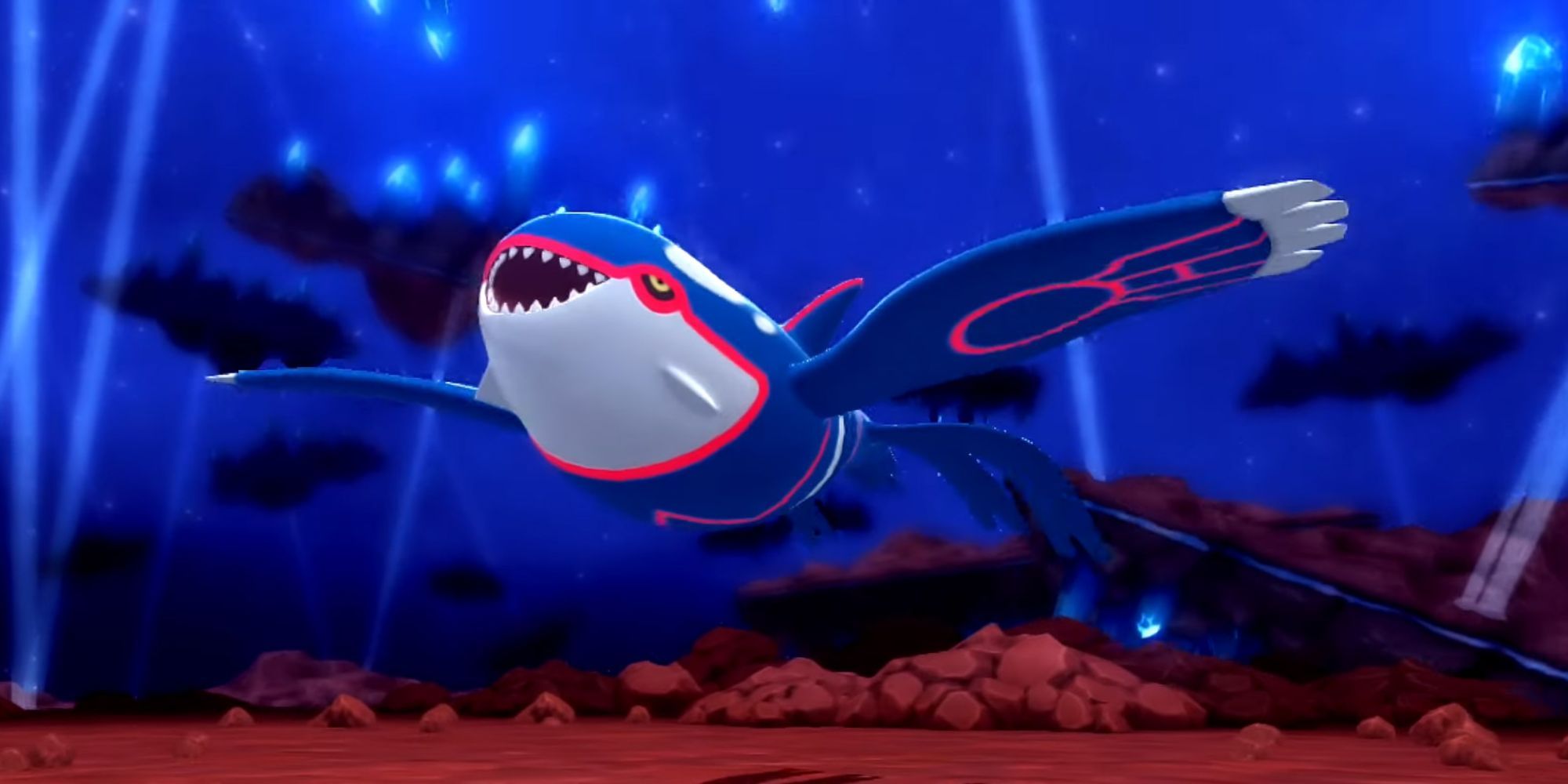 Kyogre is considered the King of the Pokemon Seas