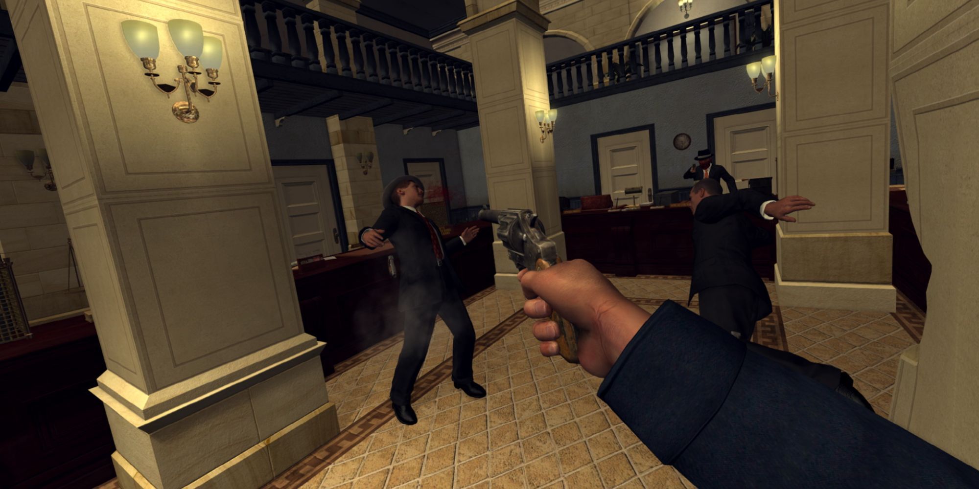 LA_noire_VR_case_files_player_fighting_enemies_with_guns