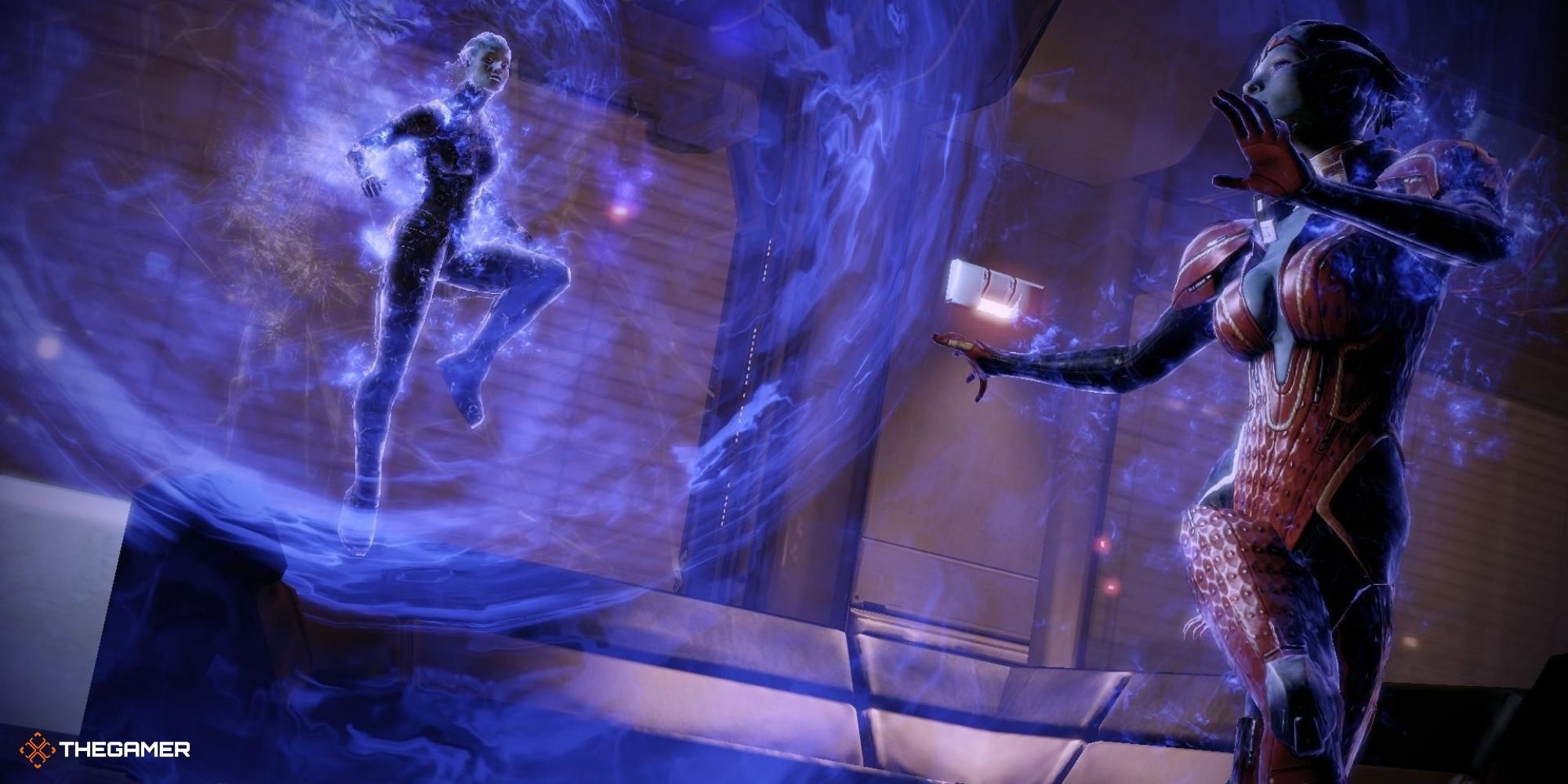 Mass Effect 2 - Samara using Biotics