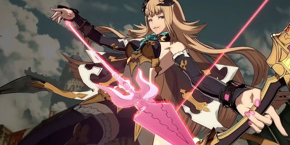 Metera's winpose in Ganblue Fantasy Versus