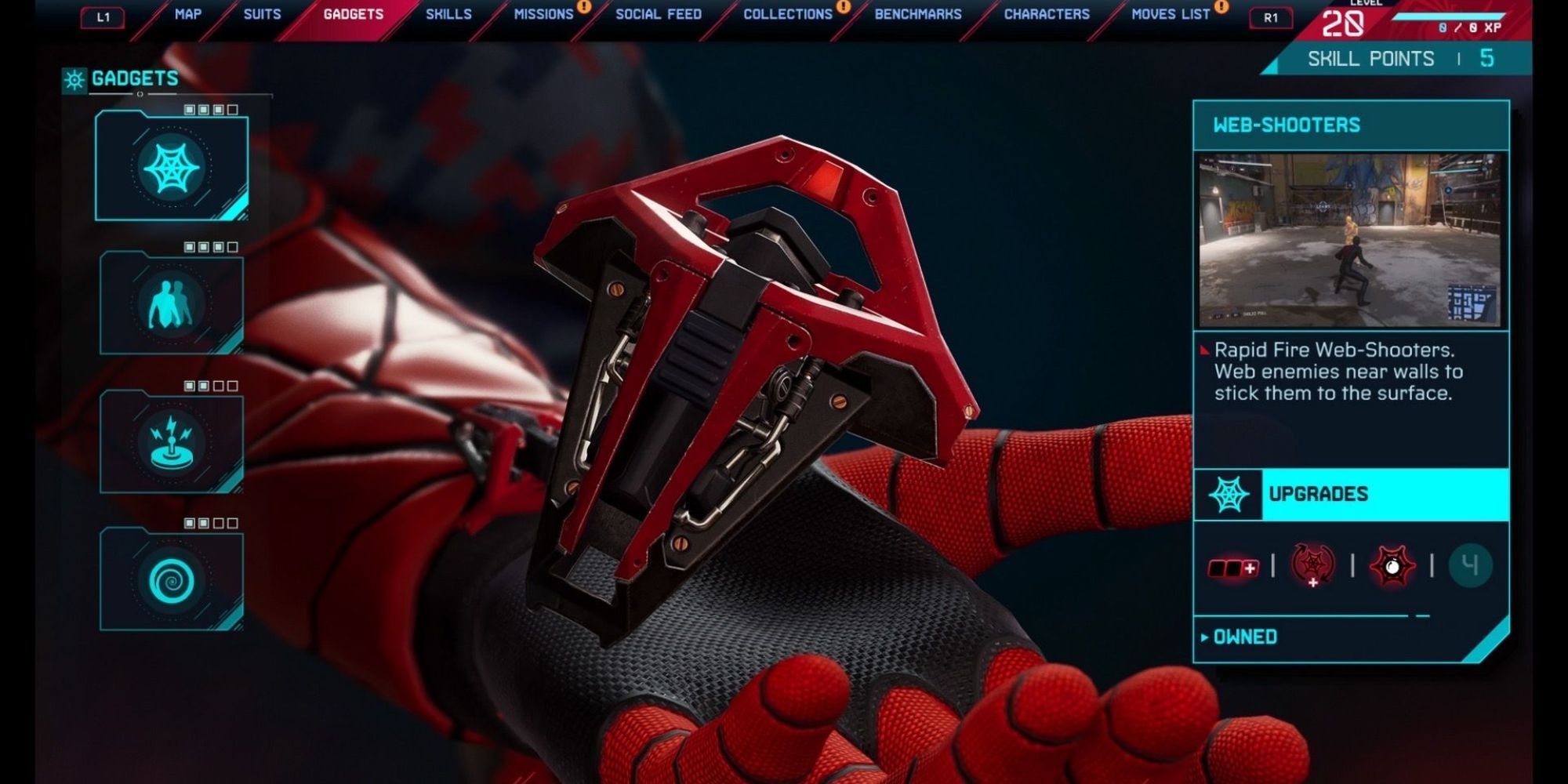 Spider-Man: Miles Morales Gadgets