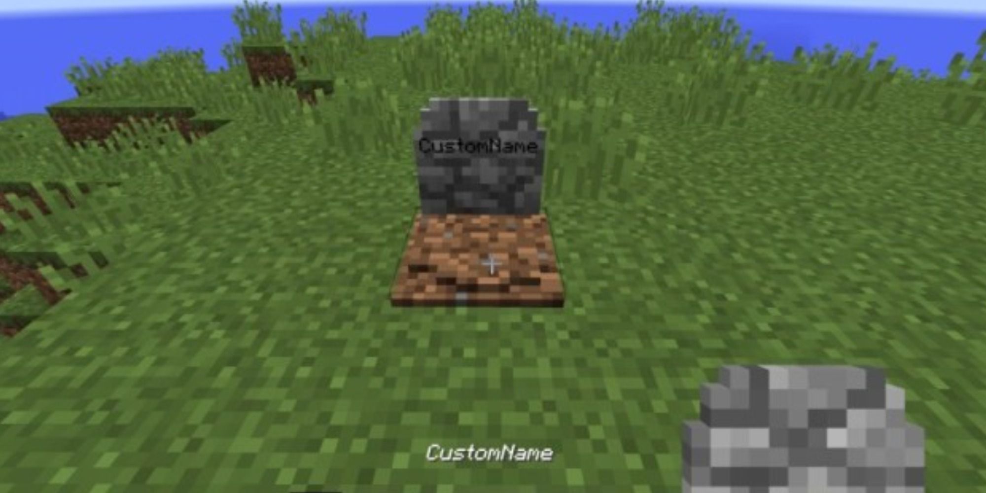 Minecraft data pack Gravestones