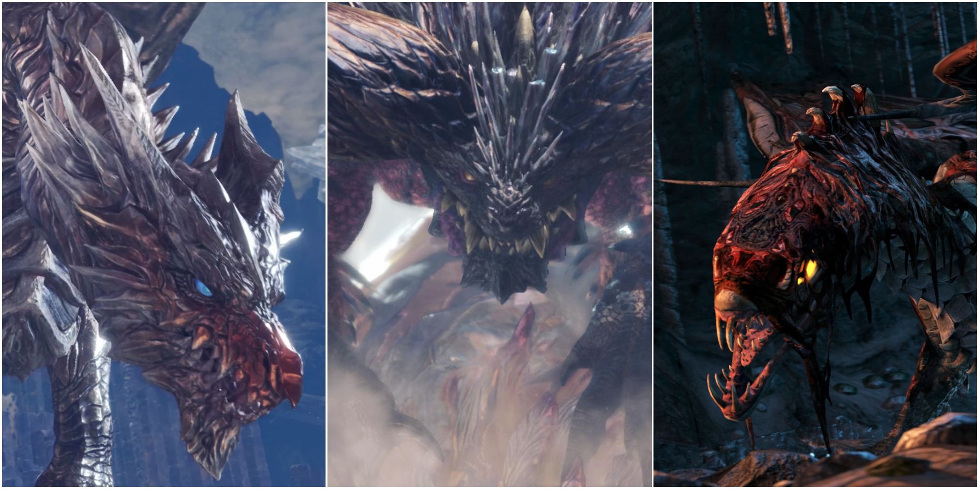 Monster Hunter World Kushala Daora Ruiner Nergigante Vaal Hazak