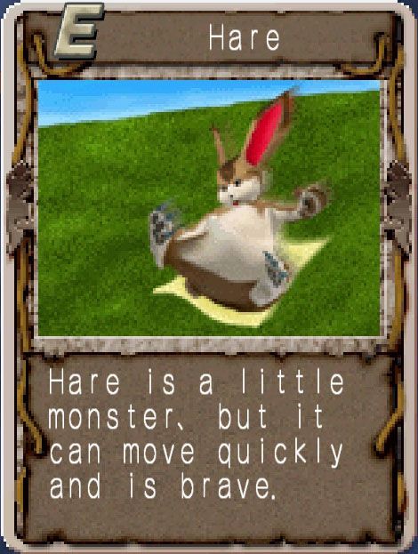 Monster Rancher 2 Hare