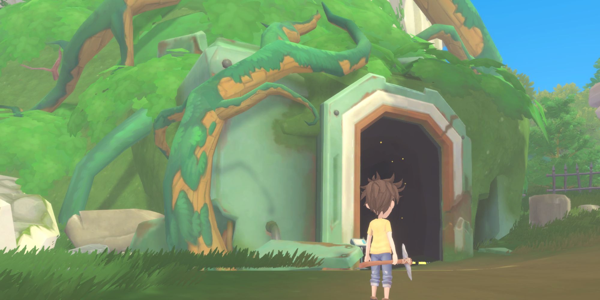 My Time At Portia Screenshot Of Abandoned Ruins