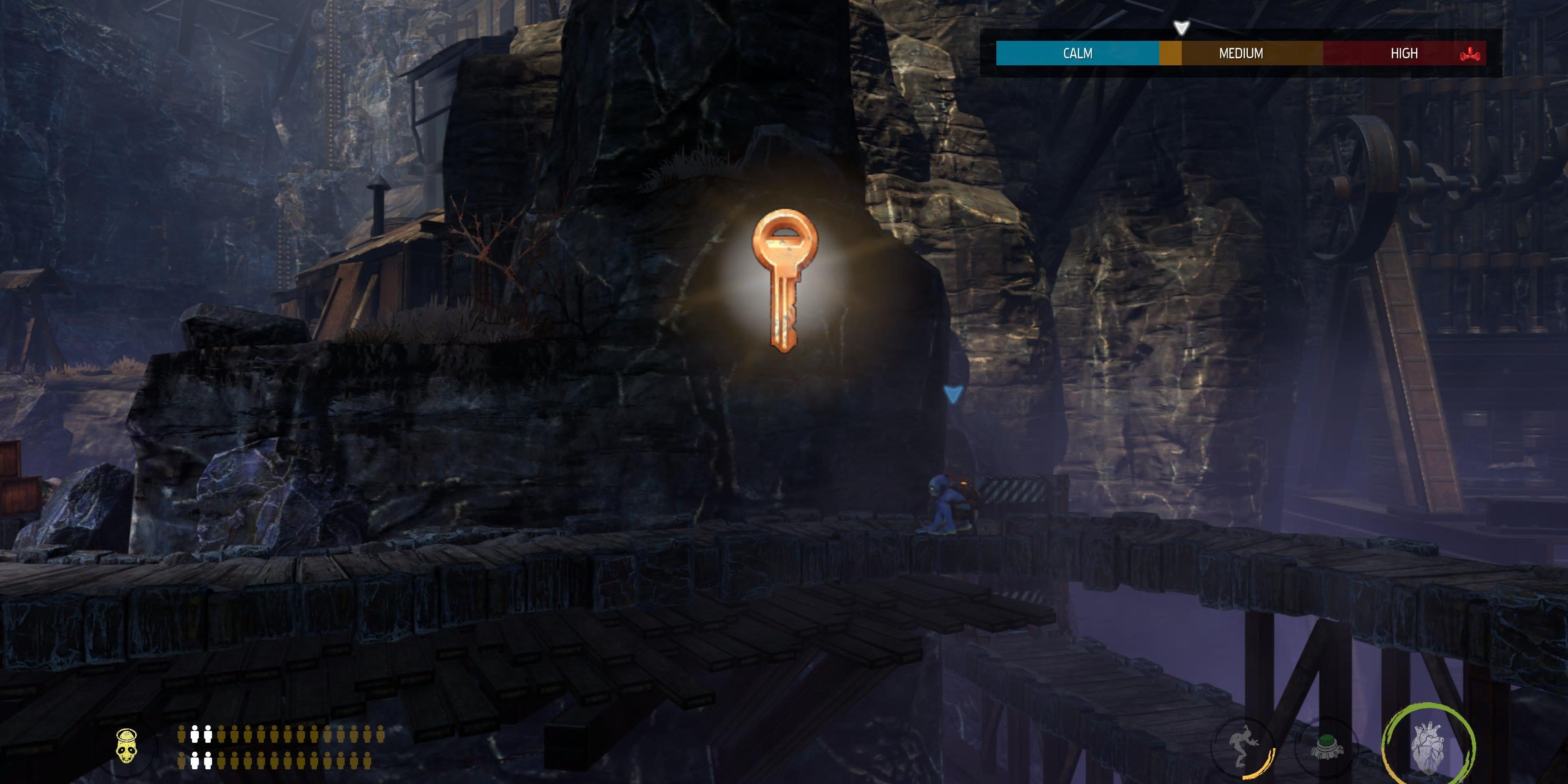 Circle Copper Key in Oddworld Soulstorm