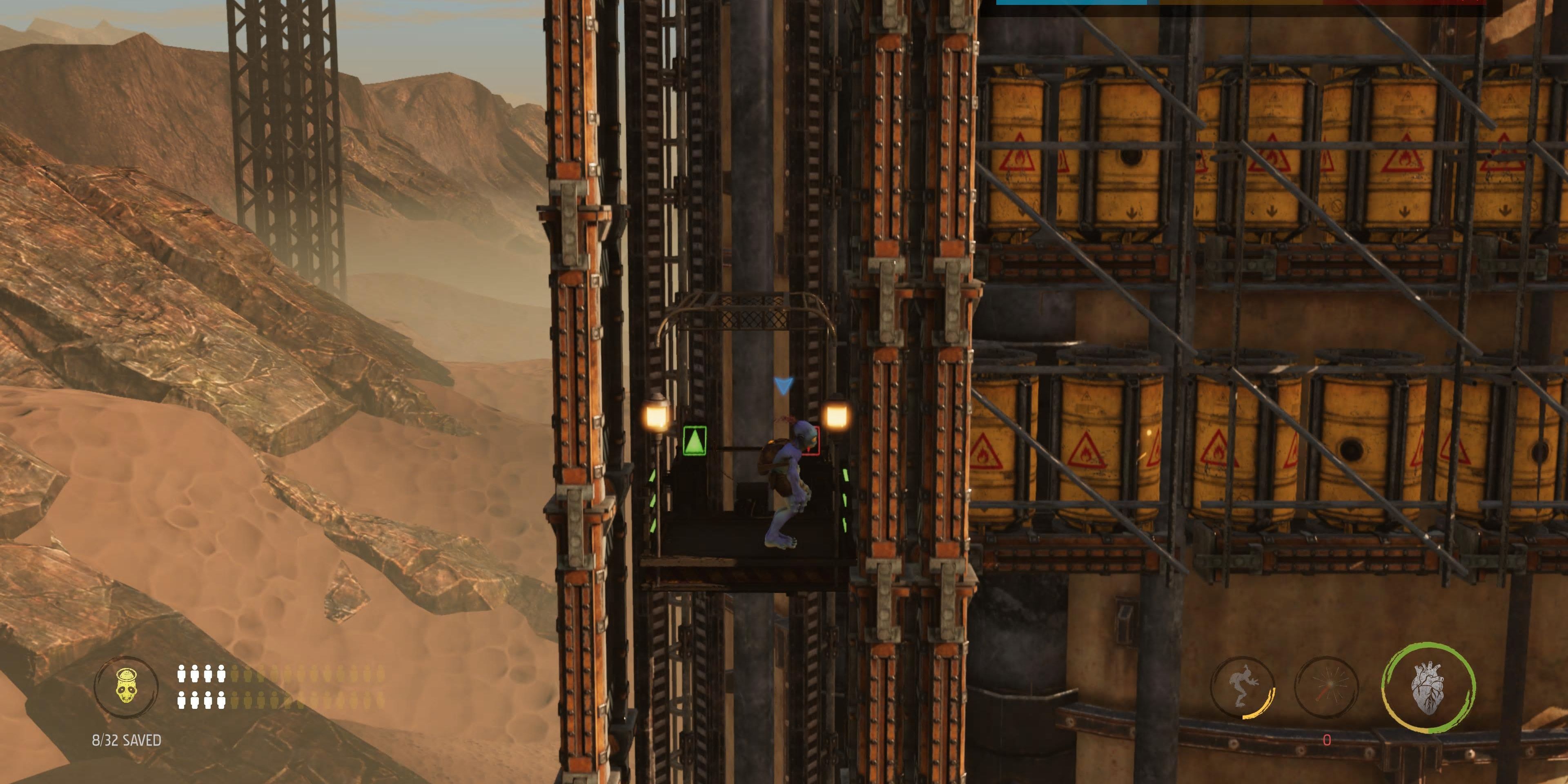 Elevator in Oddworld Soulstorm