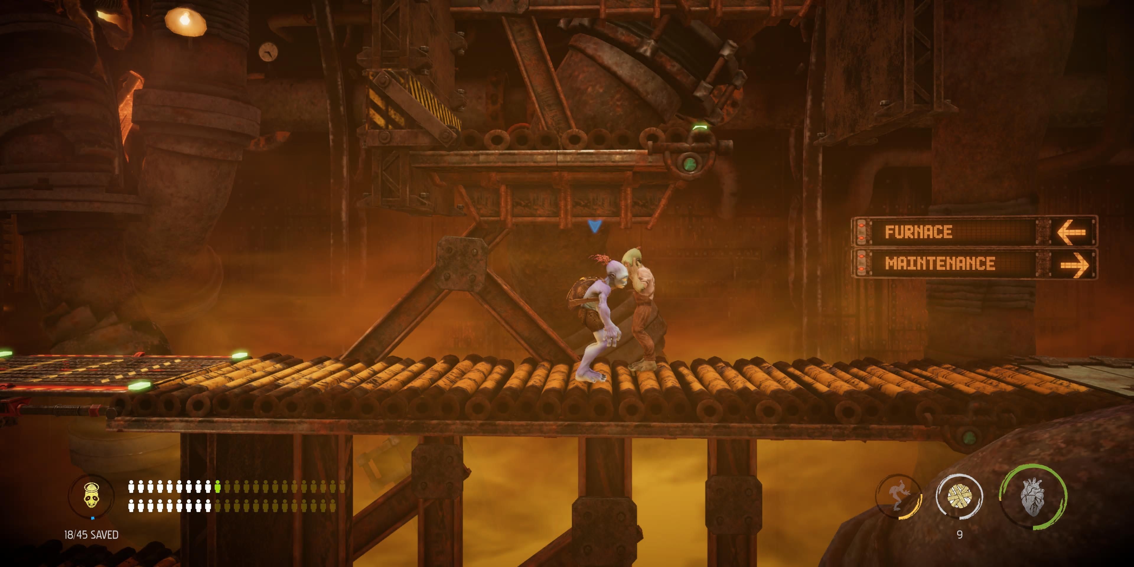Silver Round Key directions in Oddworld Soulstorm