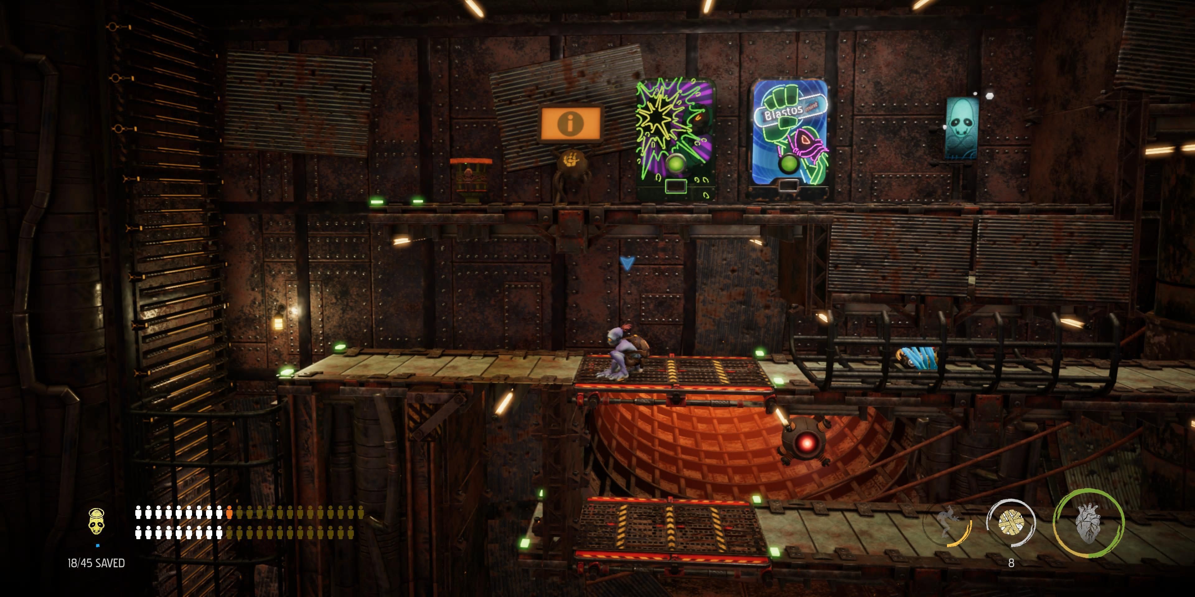 Silver Round Key directions in Oddworld Soulstorm