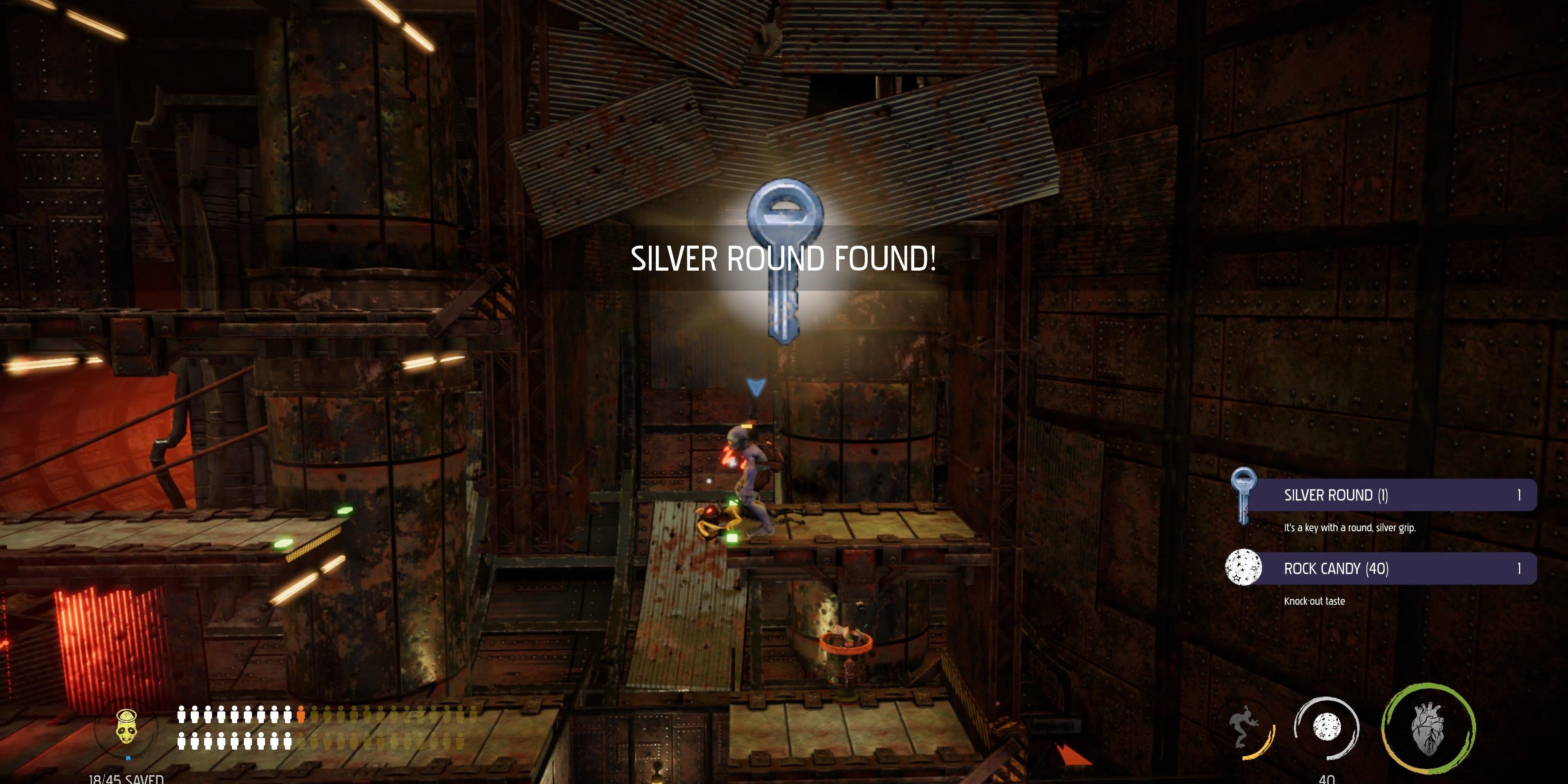 Silver Round Key in Oddworld Soulstorm