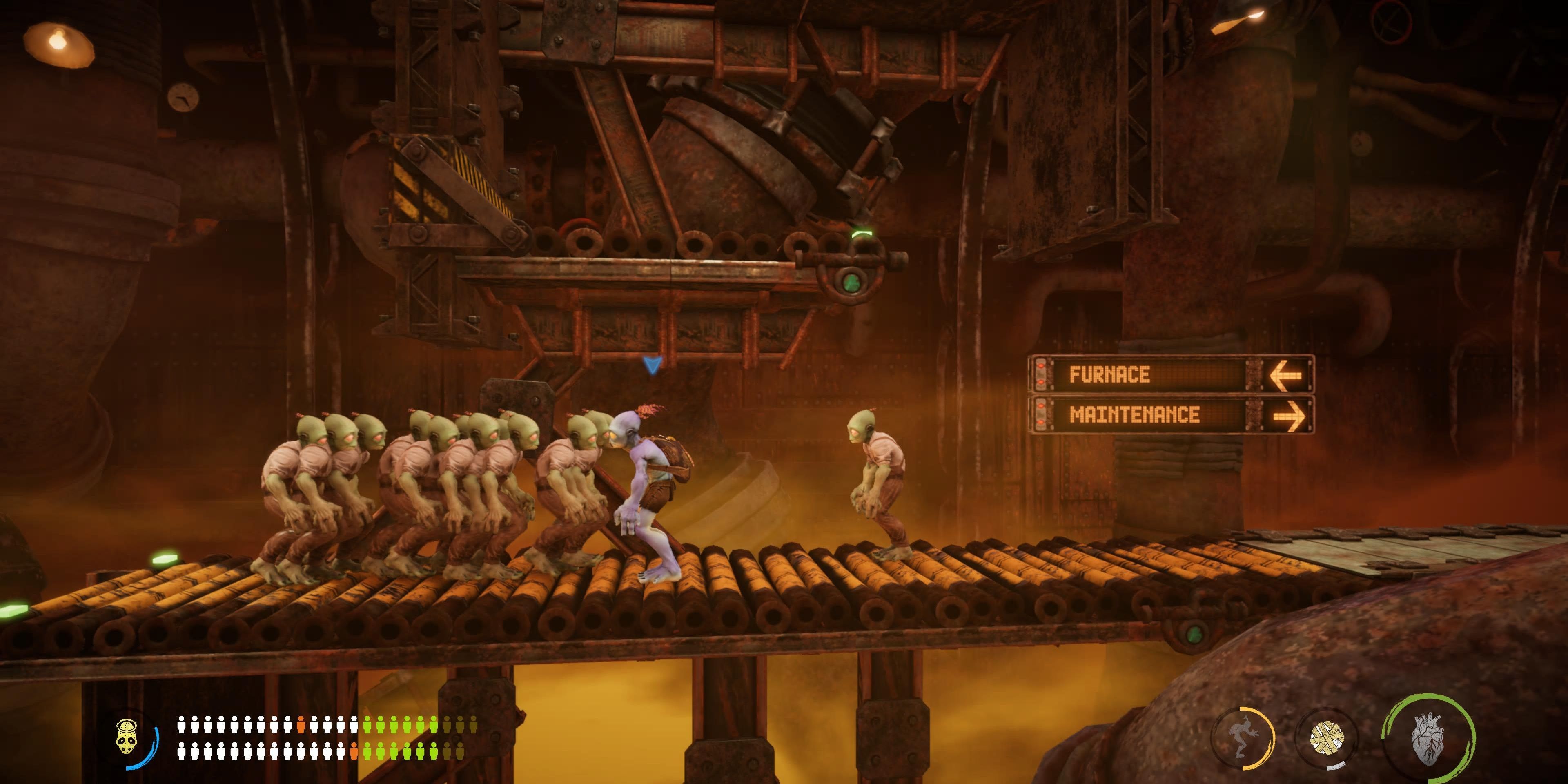 Oddworld Soulstorm How To Save All Mudokons In Slig Barracks