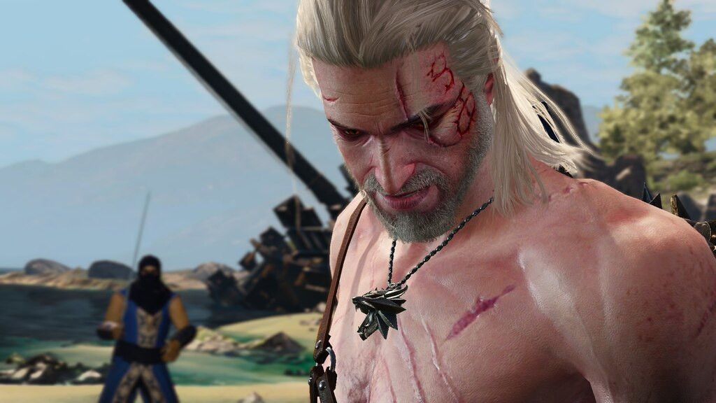 Ofieri-mage-Geralt-shirtless-heart-of-stone-witcher-3-steamcommunity