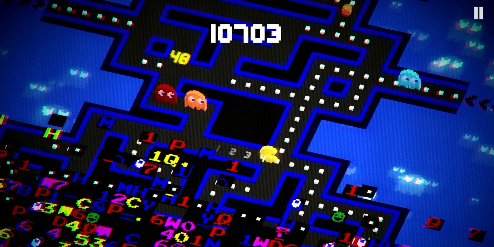 Pac-Man 256 the dreaded kill screen encroaches upon Pac-Man