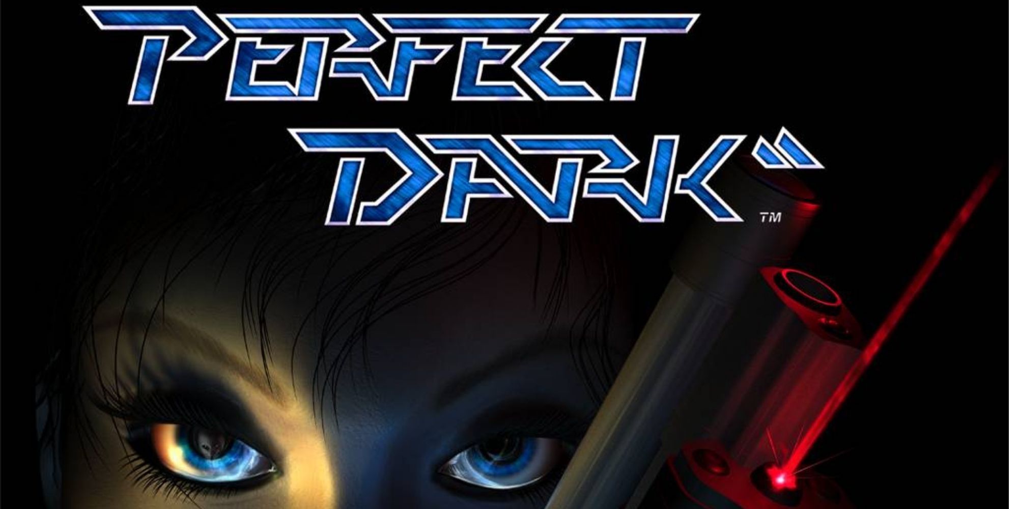 Perfect dark joanna dark eyeballs and gun