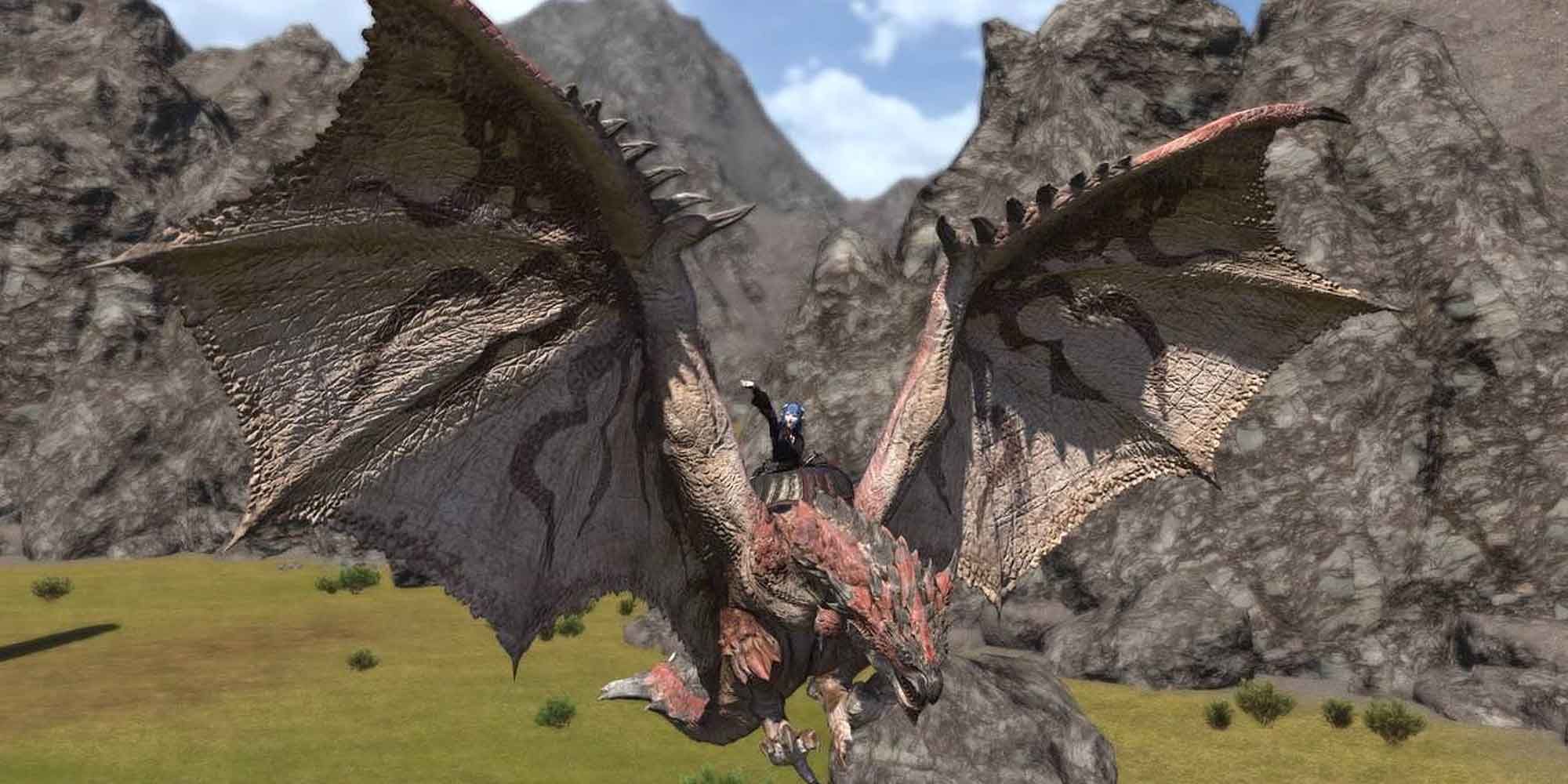 Rathalos is a dragon mount in Final Fantasy 14