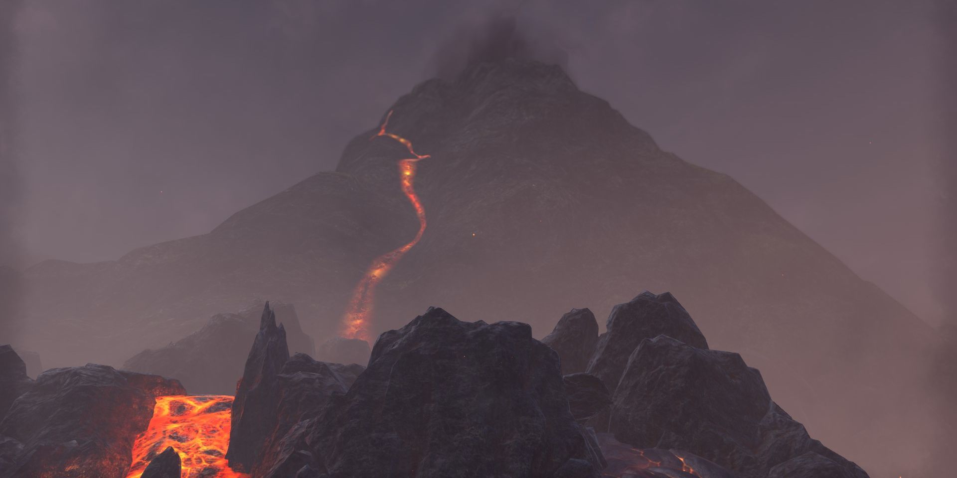 The Red Mountain in Elder Scrolls Online