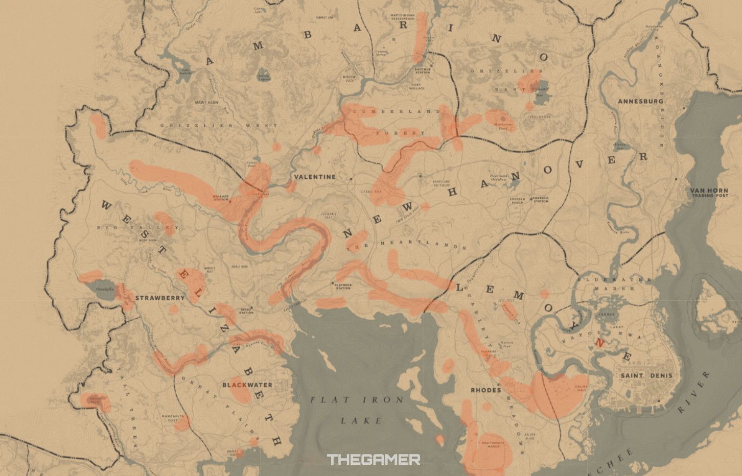 Robin map locations Red Dead Redemption 2 Online
