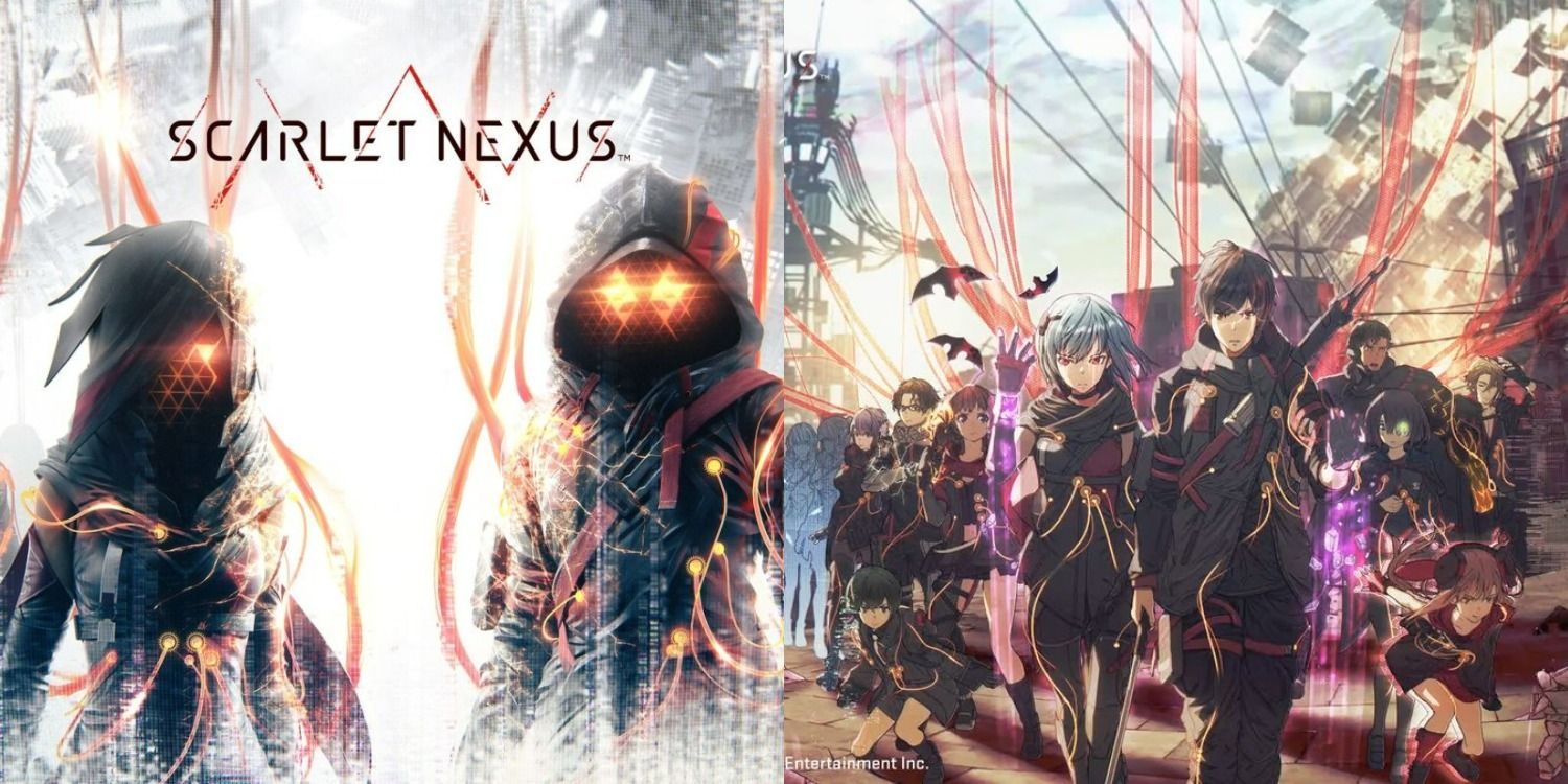 Scarlet Nexus box art for both North America and Japan