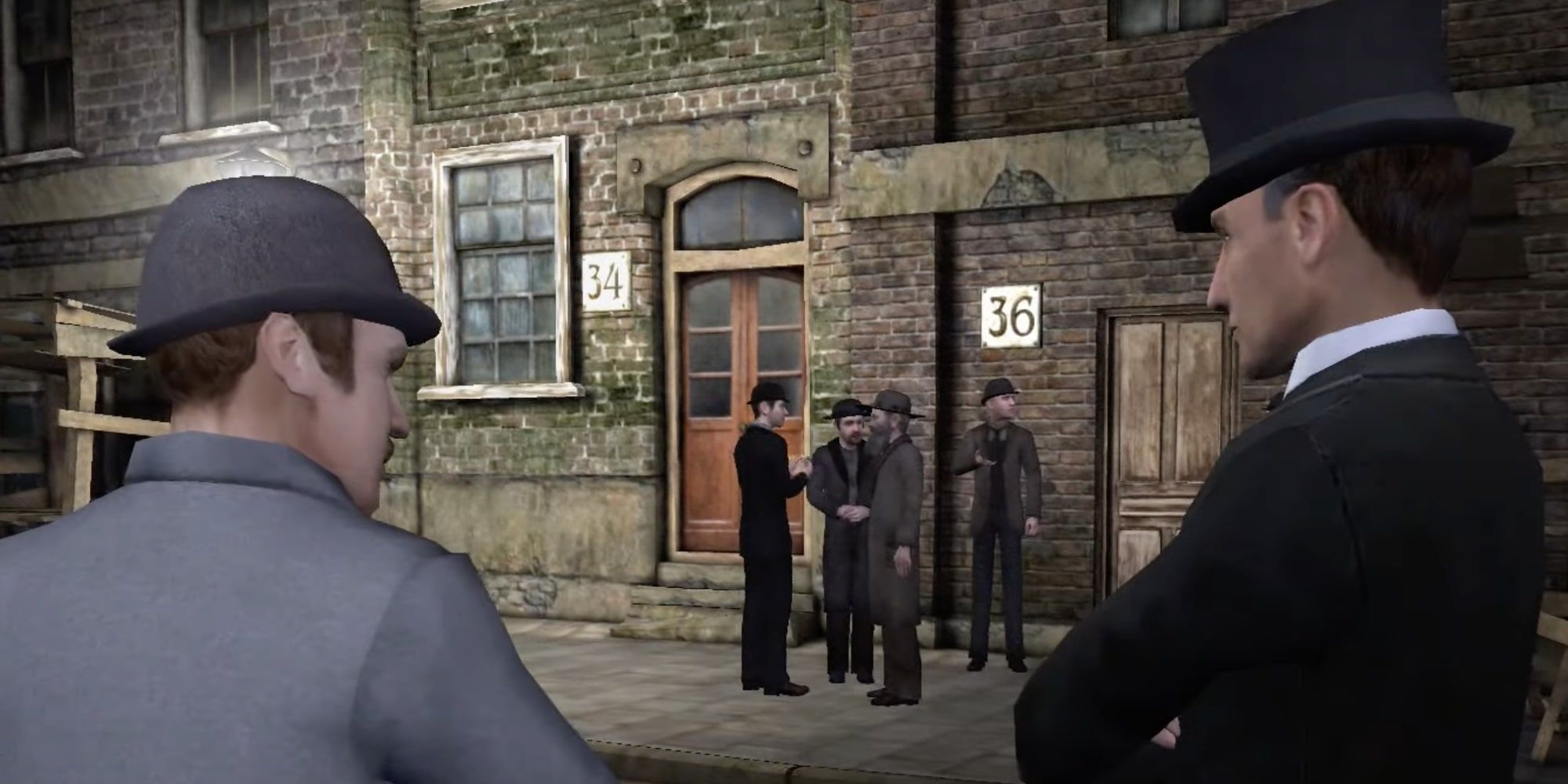 Sherlock and Dr Watson prepare to catch Jack the Ripper