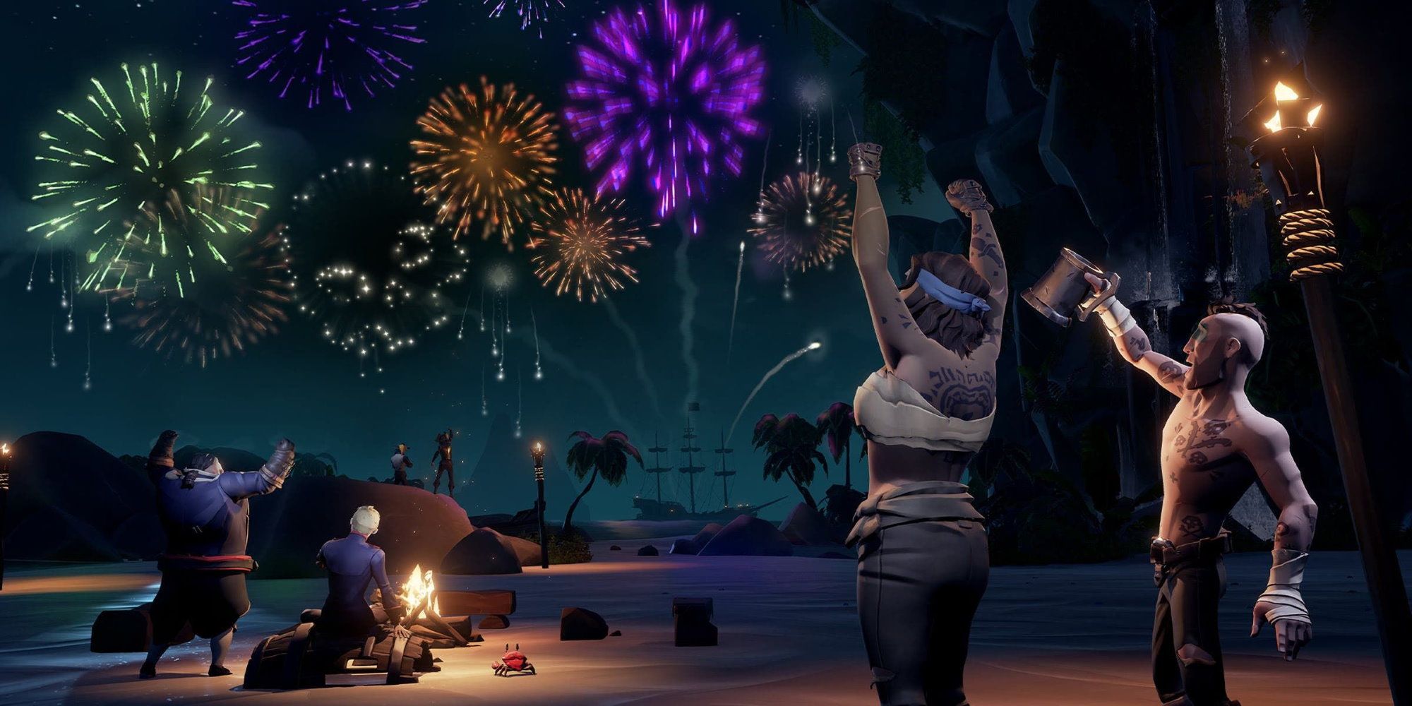 Sea of Thieves Fireworks