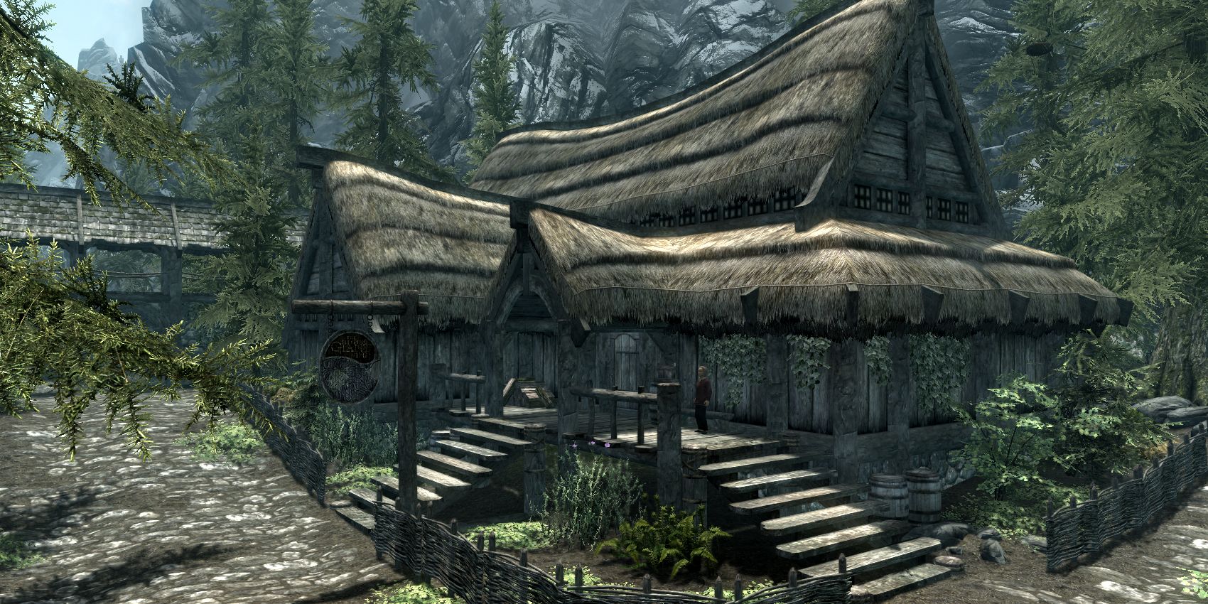 Sleeping Giant Inn in Riverwood in Skyrim