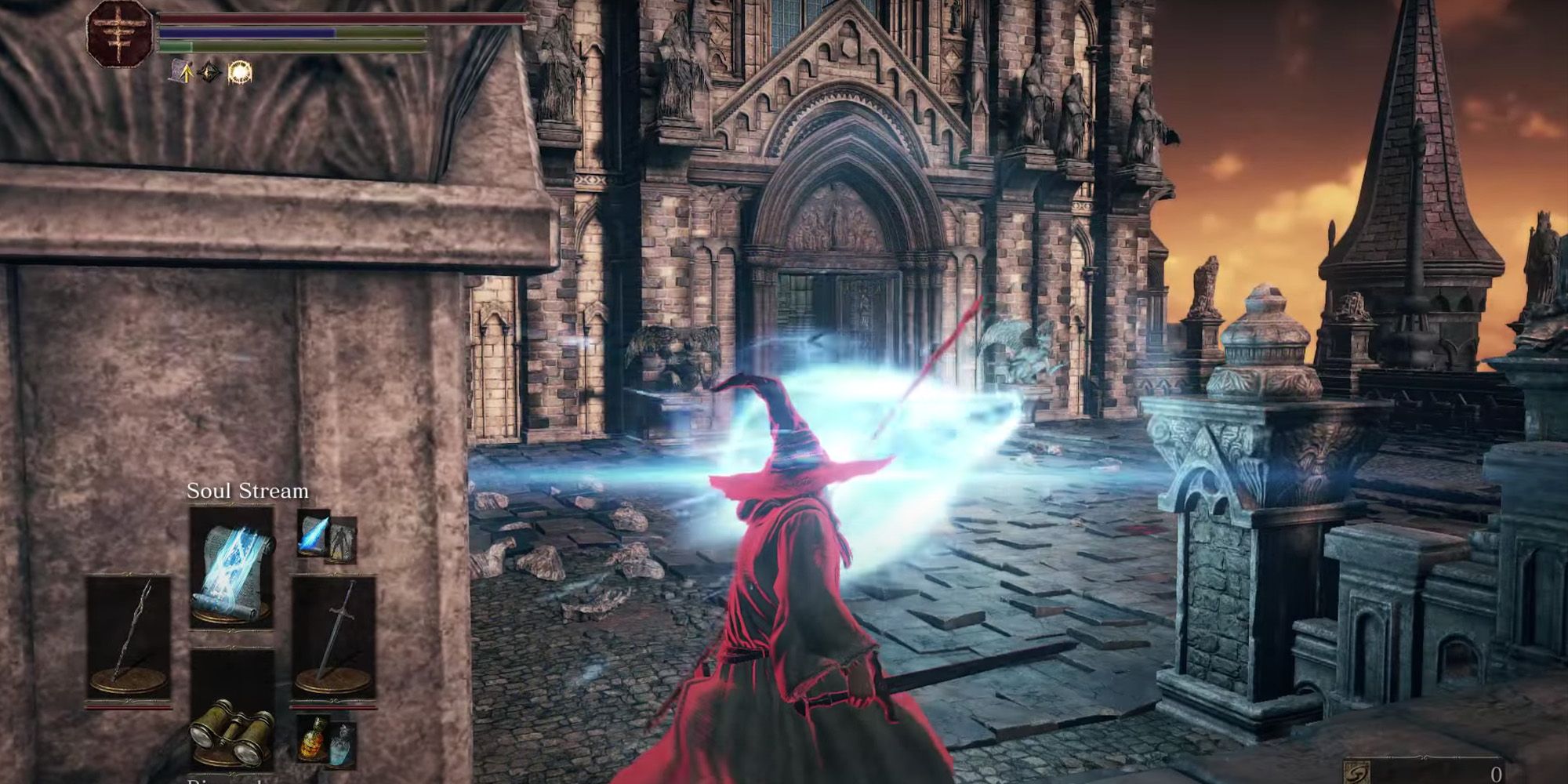 Soul Stream being used in Dark Souls 3