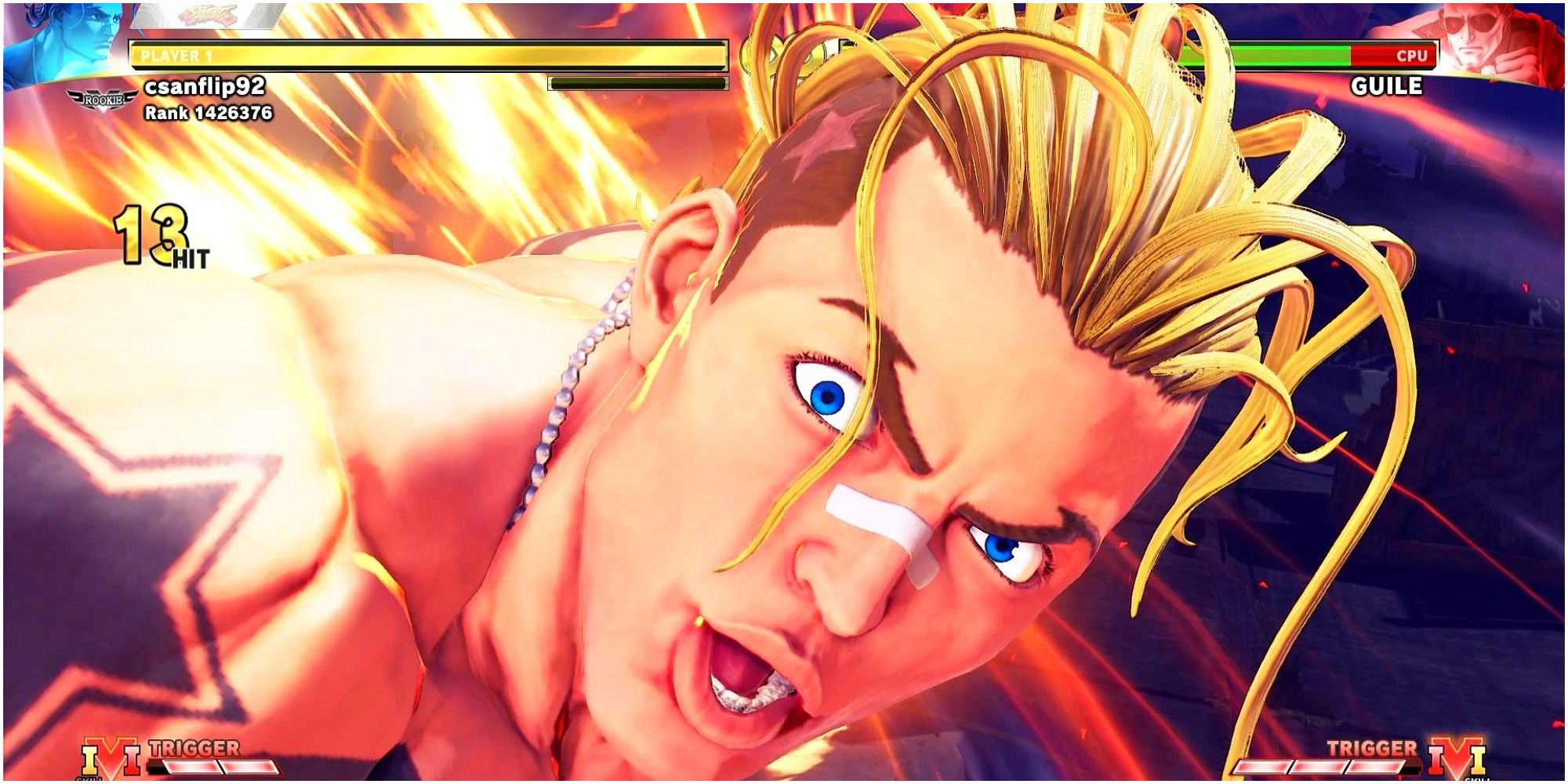 Street Fighter V - Guile Move List 