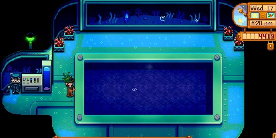 Stardew Valley at Submarine Deep Sea Fishing Tour during Night Market