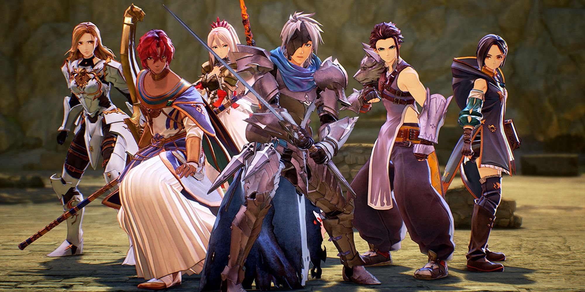 The entire main cast of Tales of Arise