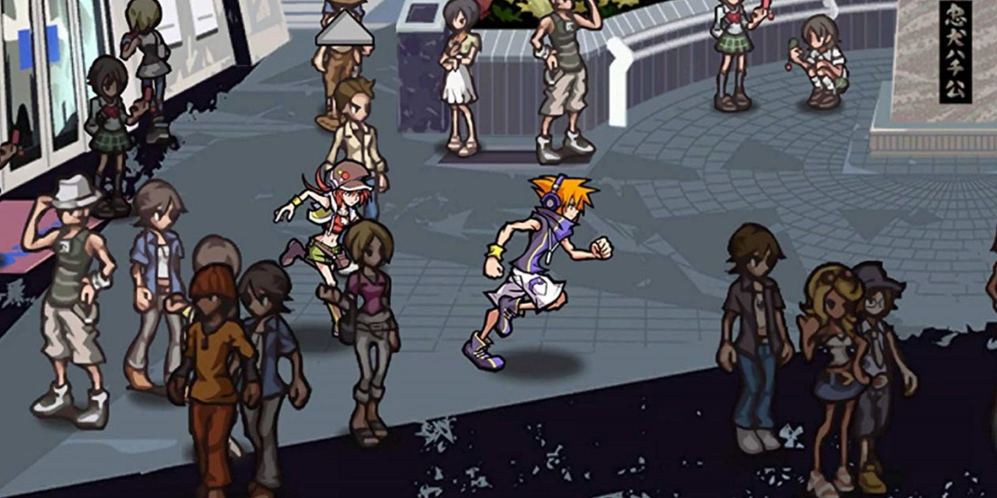 Screenshot from The World Ends With You: Final Remix