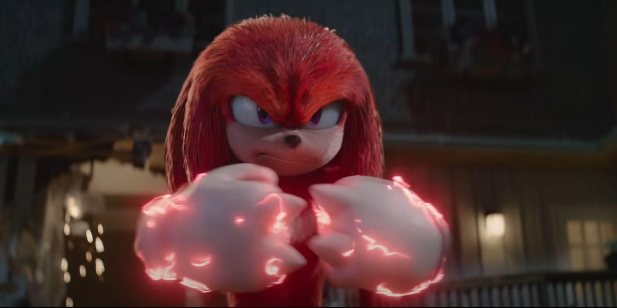 Sonic Movie 2: Knuckles Loves Grapes, According To Promo