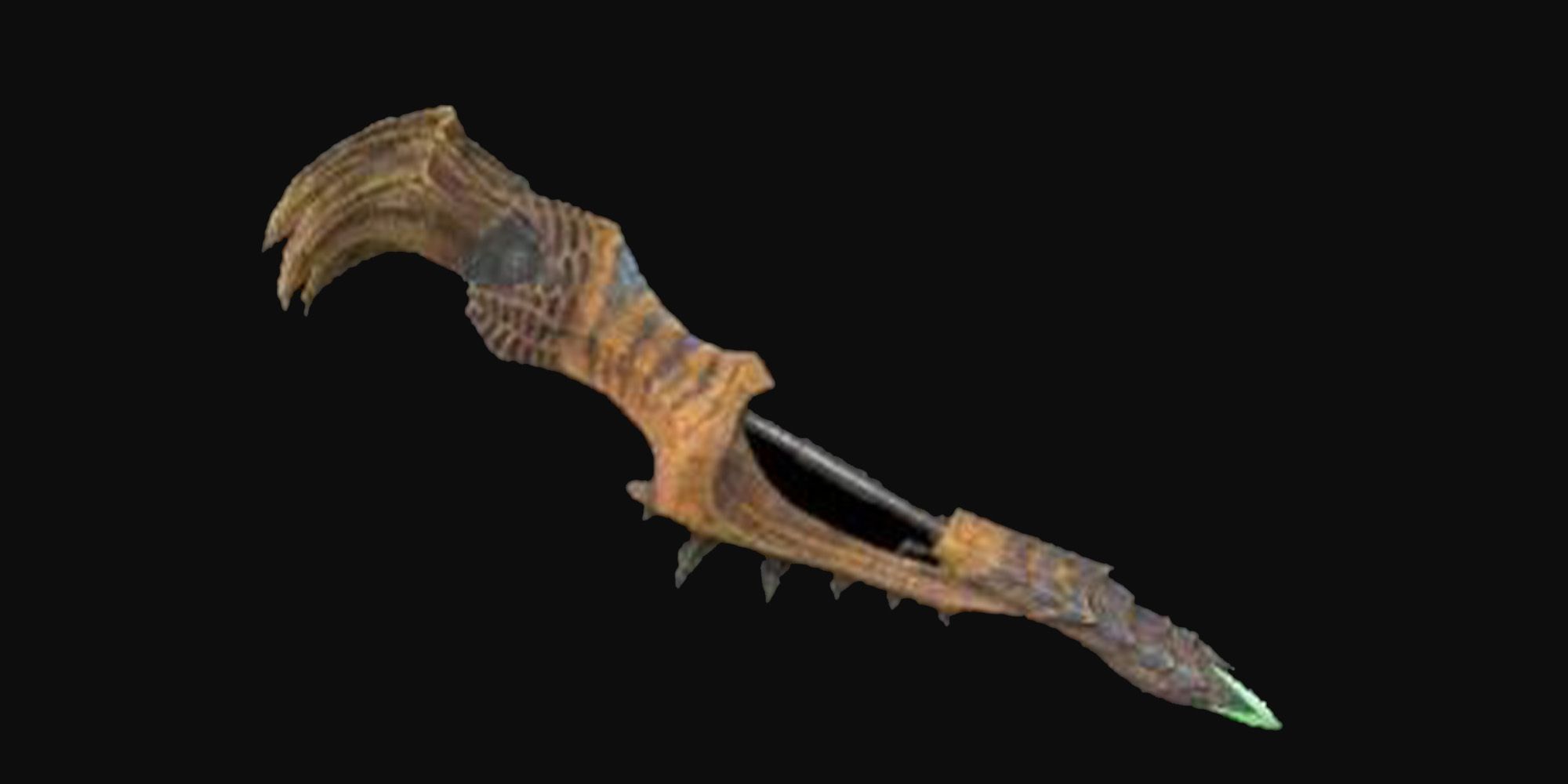 Tigerclaw Glaive an Insect Glaive from Monster Hunter Rise