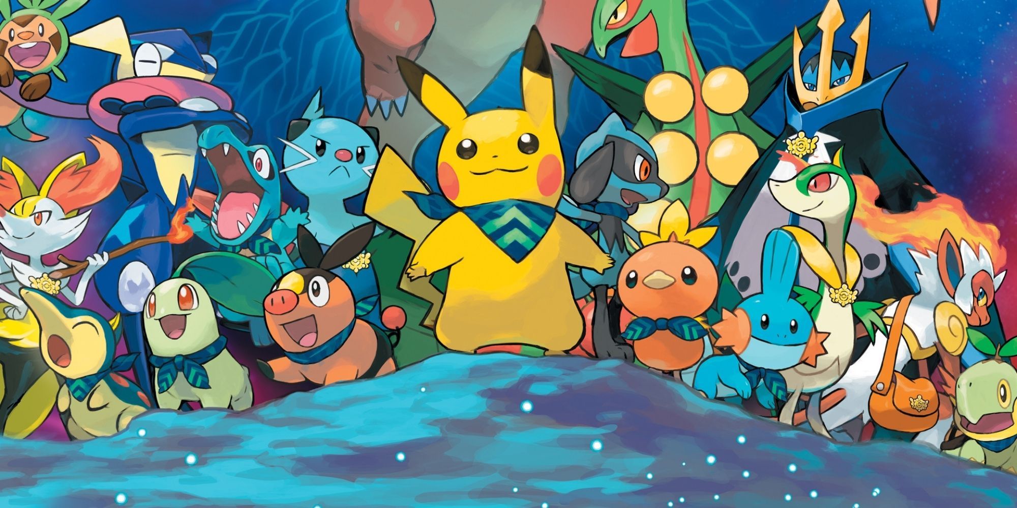 Key Art from Pokemon Super Mystery Dungeon 