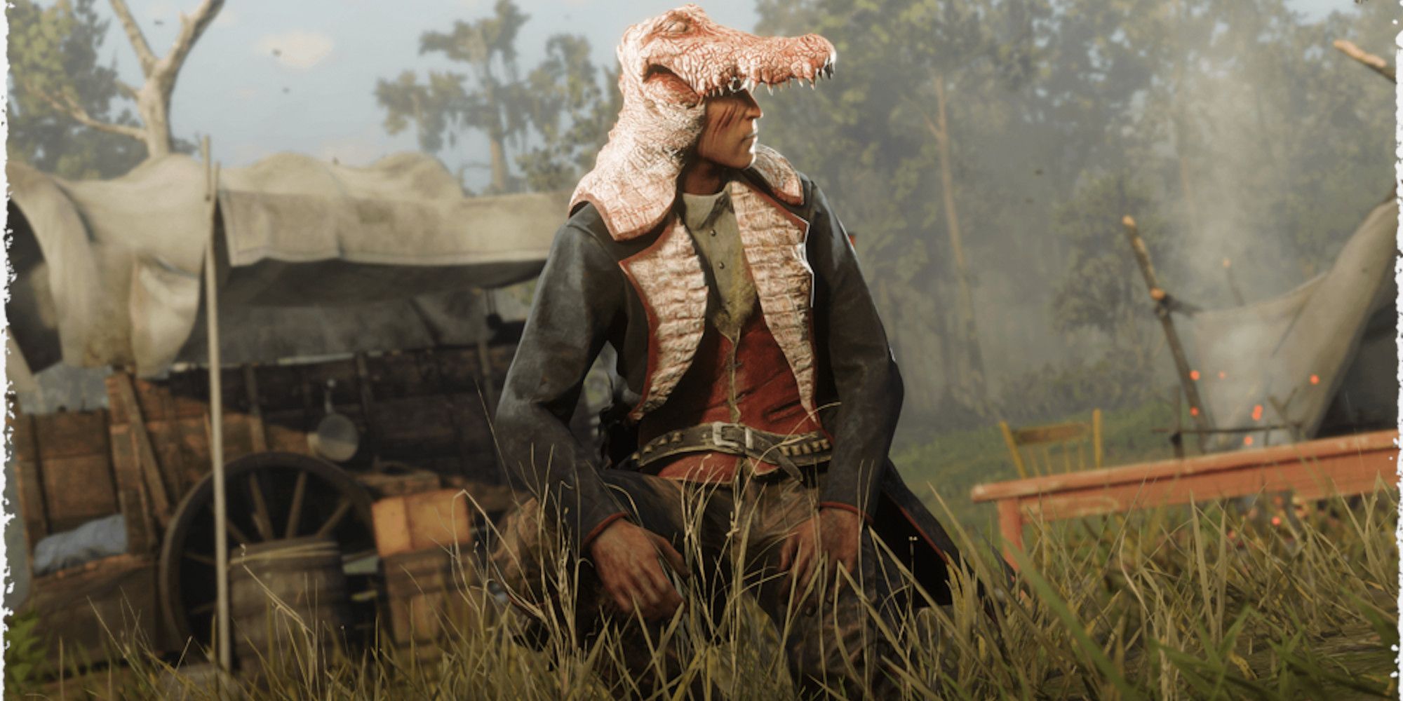 Wetlands habitat hunting banded gator coat hood trophy Red Dead Online reddeadfandom.jpg habitat hunting trophy trees Red Dead Online reddeadfandom