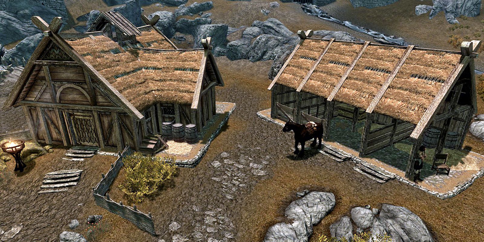 Whiterun Stables in Skyrim