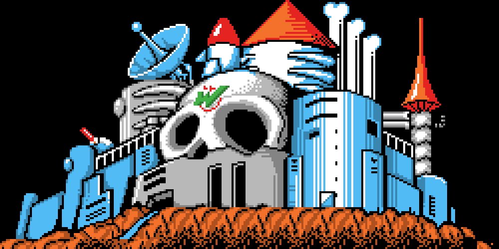 Wily Castle from Mega Man 2