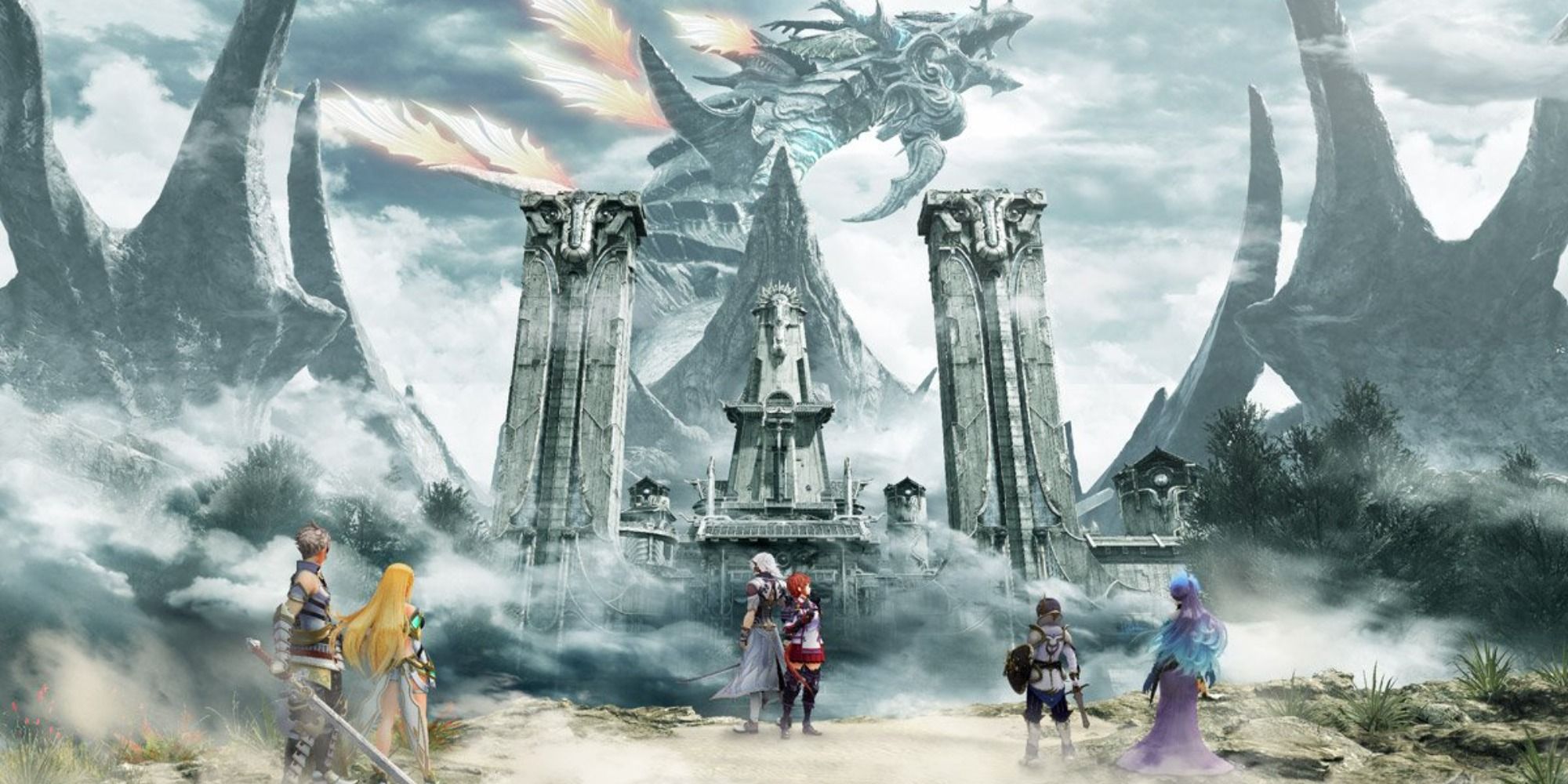 Key art for Xenoblade Chronicles 2: Torna ~ The Golden Country