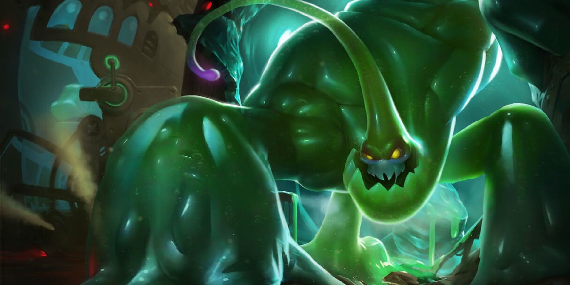 Zac character art in League of Legends