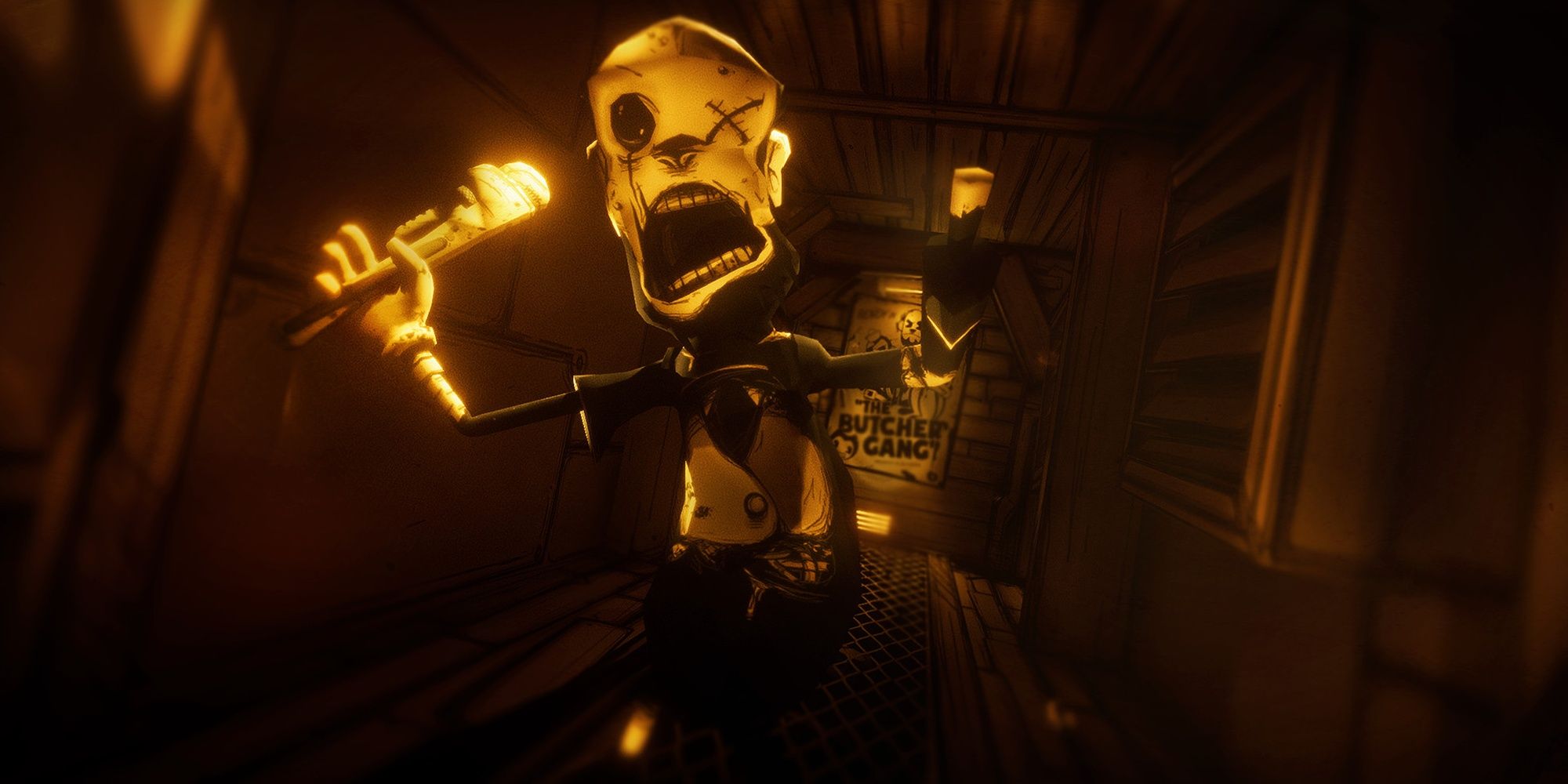 Bendy And The Ink Machine: Being Chased By An Ink Demon