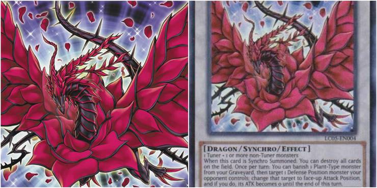 Yugioh black rose dragon