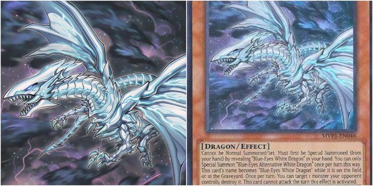 Yugioh blue eyes alternative white dragon