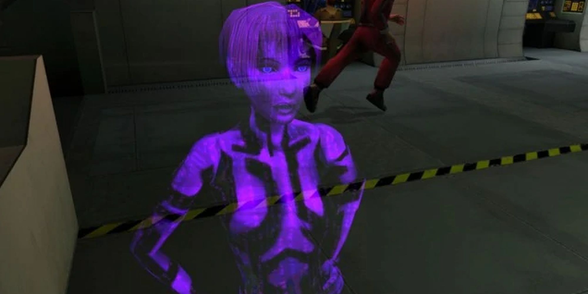 Halo: Cortana As Her Character Model Appeared In Halo CE
