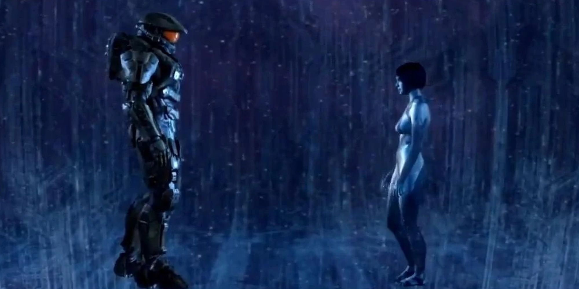 Halo 4: Master Chief And Cortana Sharing A Tearful Goodbye