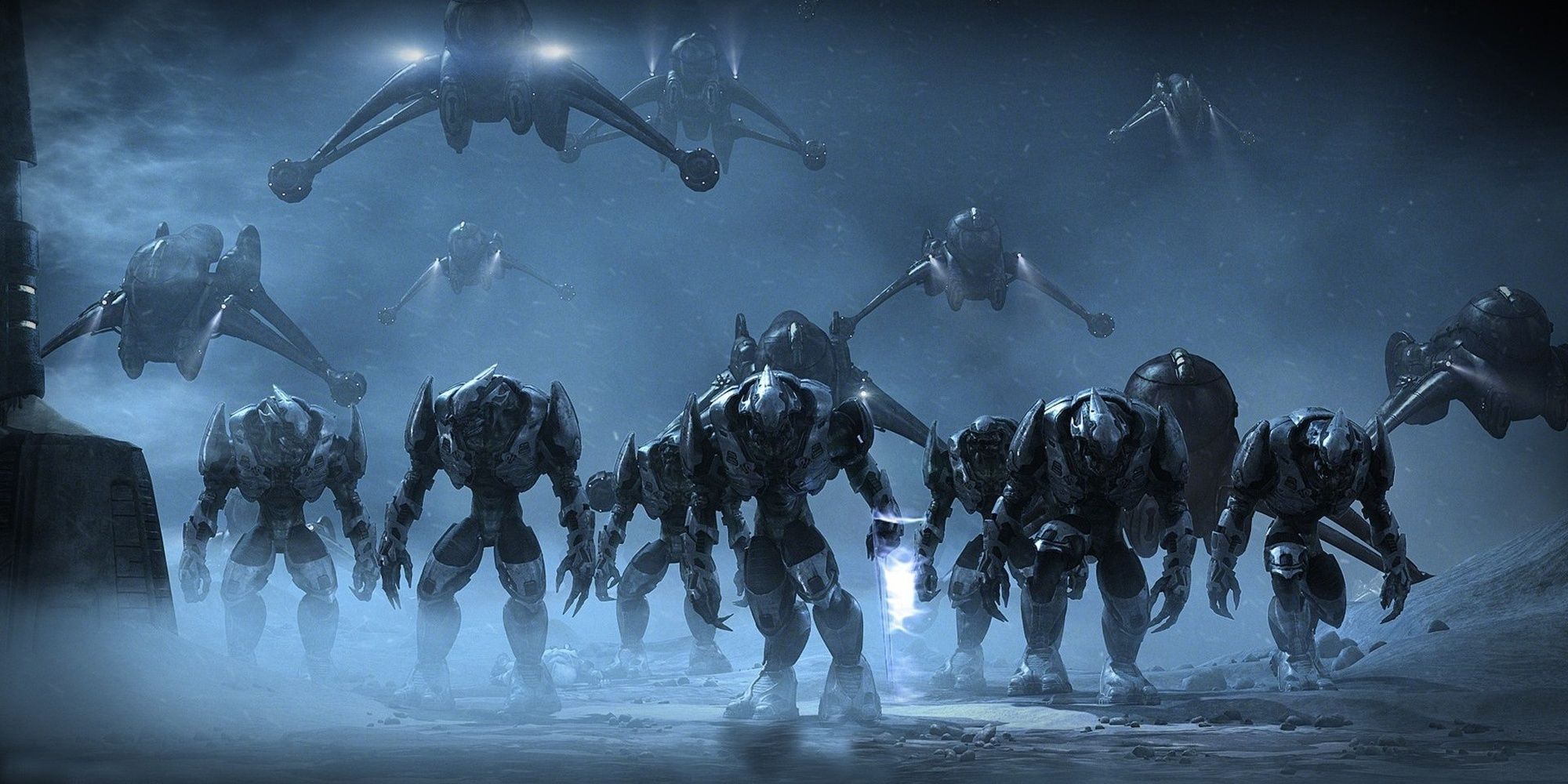 Halo: Covenant Army On The March In Halo Wars