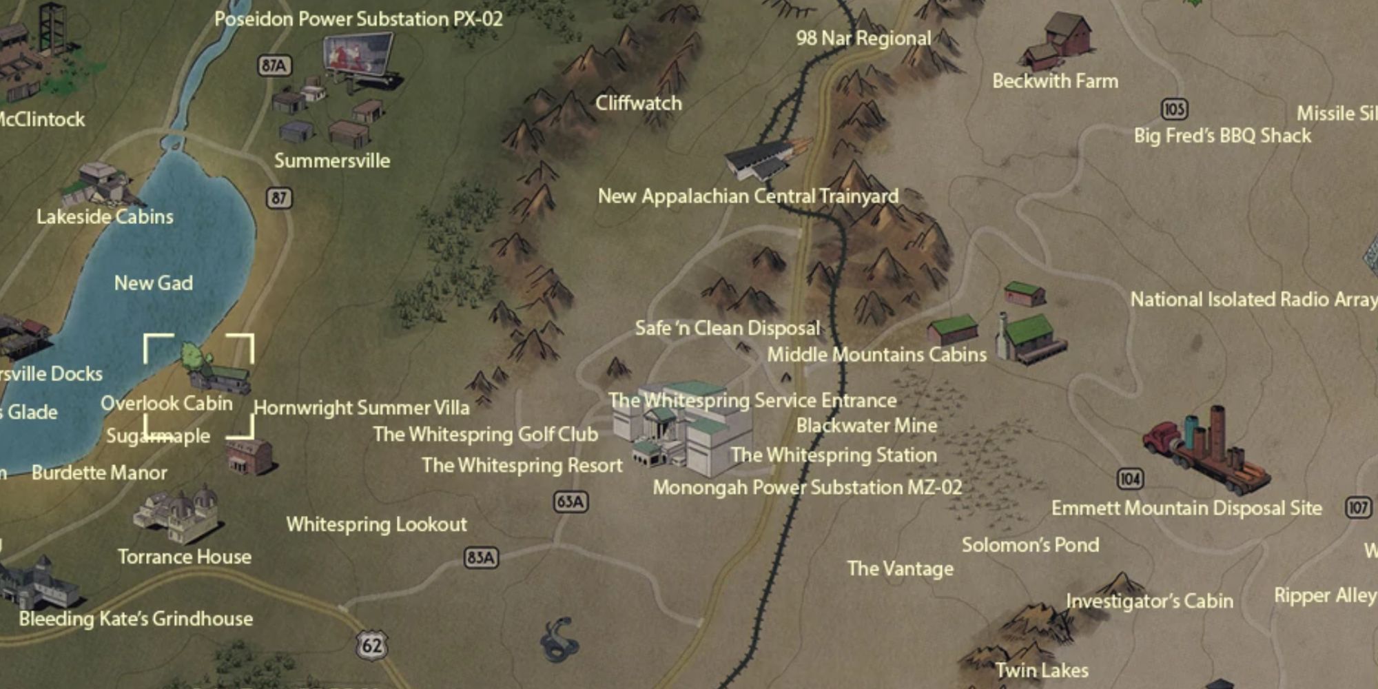 карта fallout 76 для fallout 4 фото 96