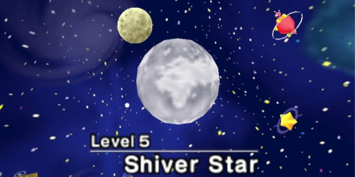 Kirby 64 Level Select Shiver Star