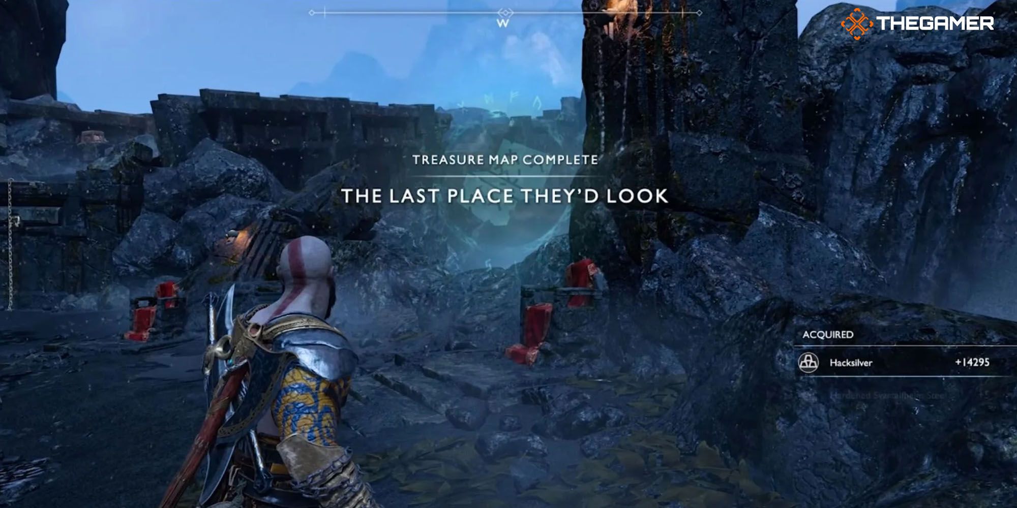 god of war the last place they'd look treasure location