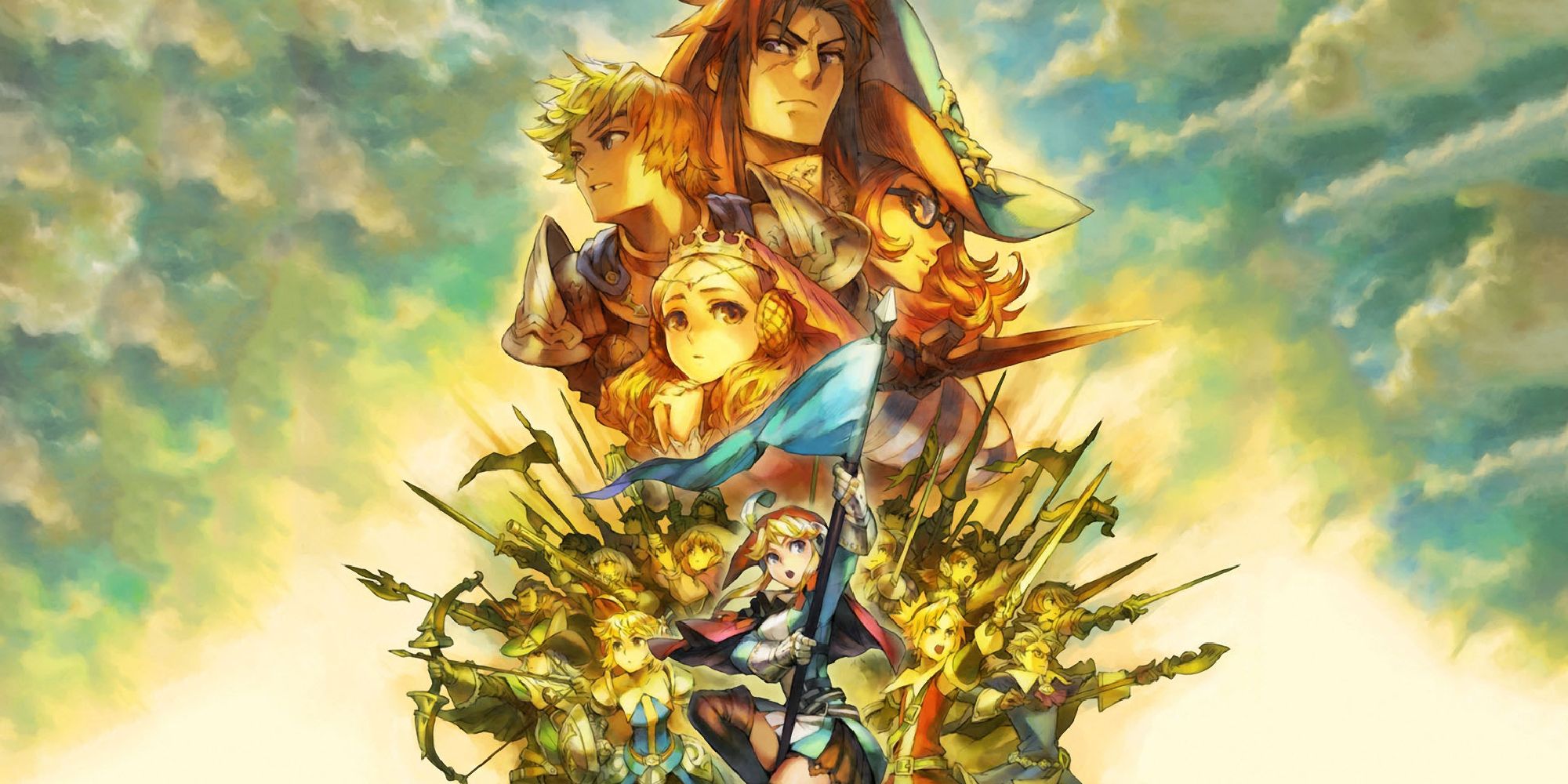 Key art for Vanillaware's Japan-exclusive PSP title Grand Knights History