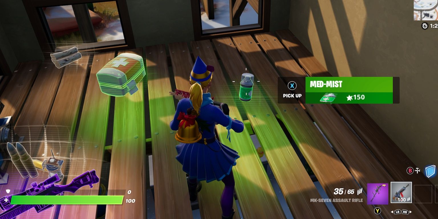 med mist healing item in fortnite chapter 3